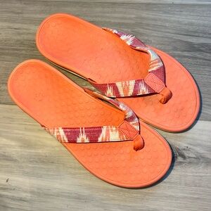 Vionic salmon sequence flip flip